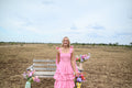 Palm Noosa Geo MAxi Dress - Size 8