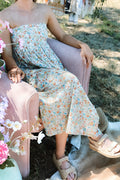 Isabella Longginou Floral Midi Dress - Size 8