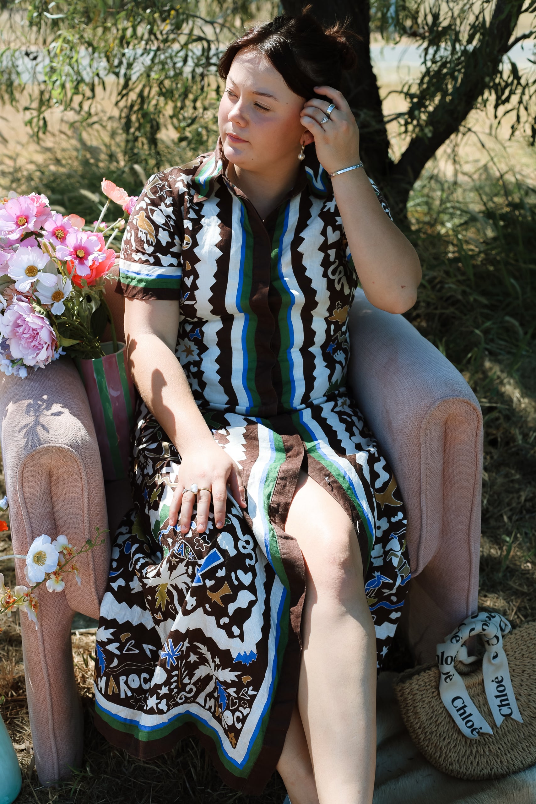 Alemais Maroc Shirtdress - Size 14